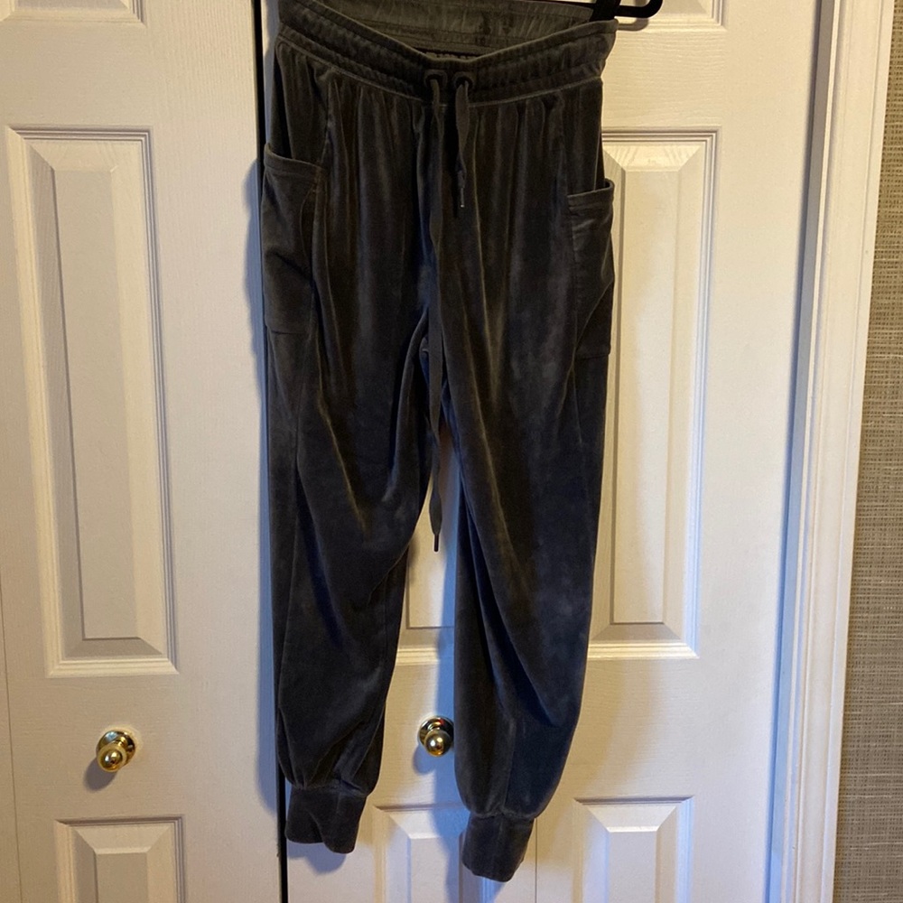 Velour lounge pants